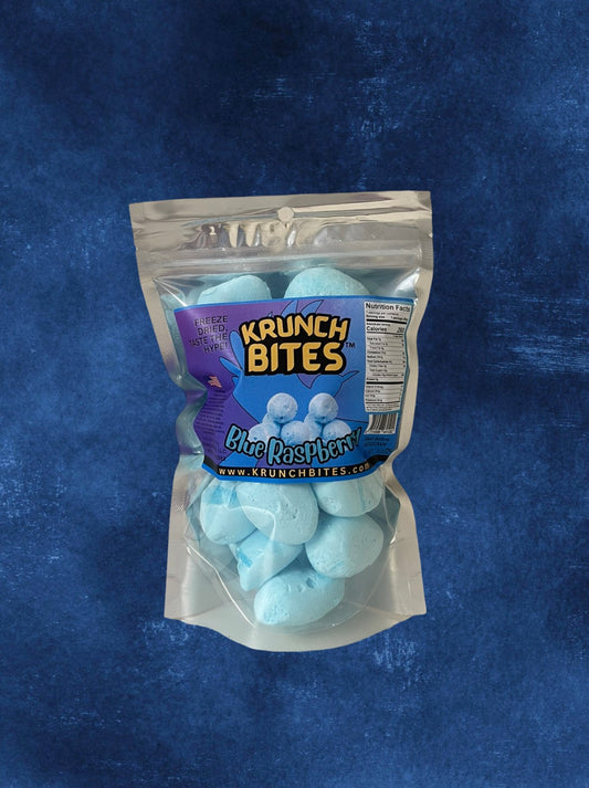 Blue Raspberry Salt Water Taffy Freeze Dried