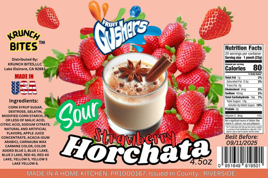 SOUR STRAWBERRY HORCHATA (5oz Tub)