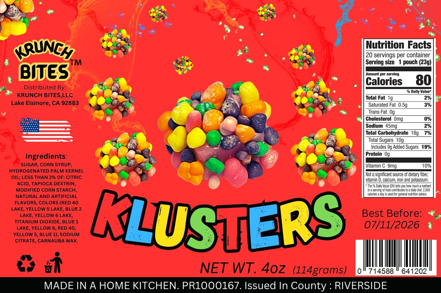 Nerd Clusters Freeze Dried