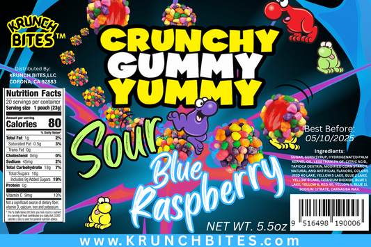 Sour Blue Raspberry NERD CLUSTERS