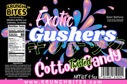 COTTON CANDY GUSHERS