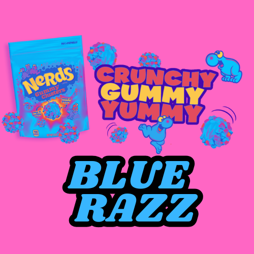 BLUE RAZZ NERD CLUSTERS